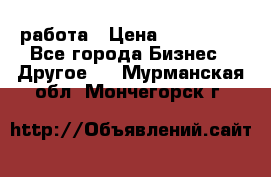 работа › Цена ­ 100 000 - Все города Бизнес » Другое   . Мурманская обл.,Мончегорск г.